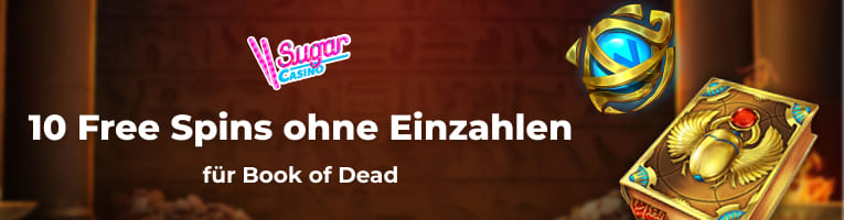 Sugar Casino 10 Freispiele ohne Einzahlung